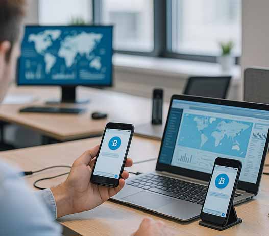 Cryptocurrency Transactions via SMS Without Internet Access