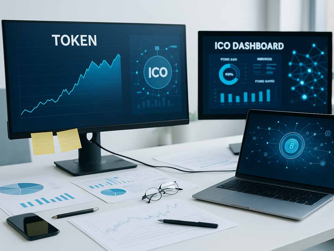 Participation in an $800 million token ICO project